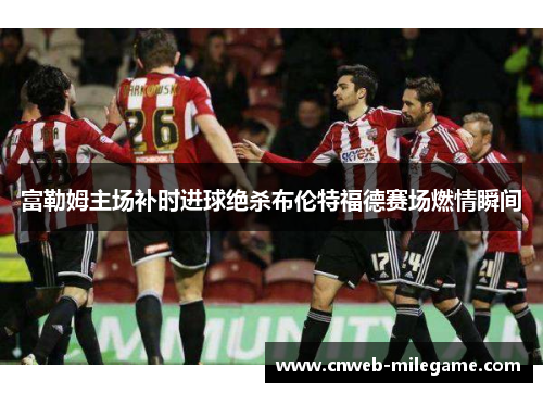 富勒姆主场补时进球绝杀布伦特福德赛场燃情瞬间